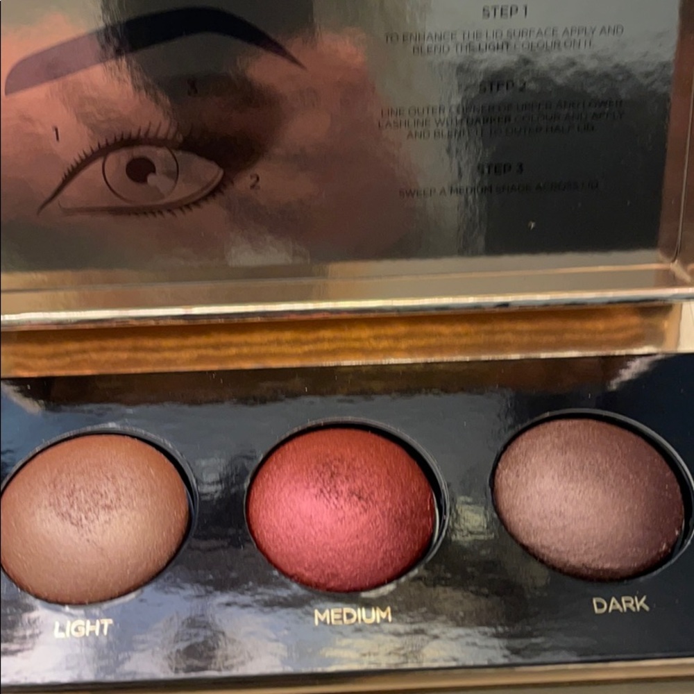 KikoMilano magical holiday metallic eyeshadow trio